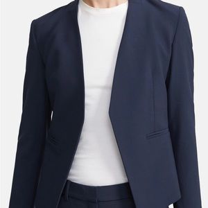Theory Open Blazer in Stretch Wool